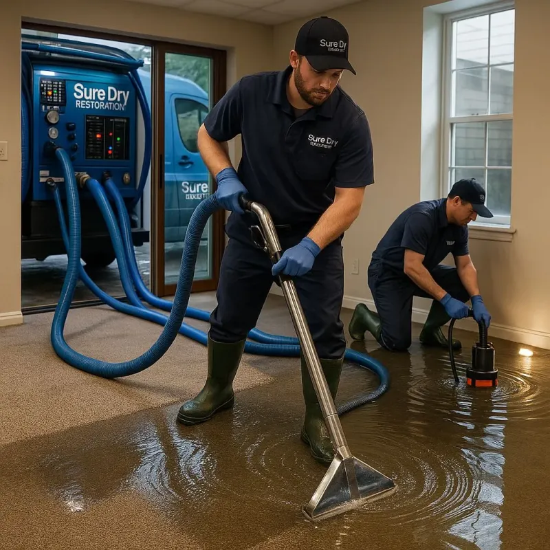 Water Extraction and Removal process in Jackson County, MO